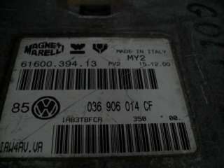 Блок управления двигателем Volkswagen Golf 4 2000г. 036906014CF - Фото 3