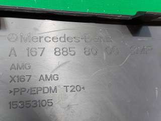 Накладка бампера Mercedes GLS X167 2019г. A1678858006 - Фото 7