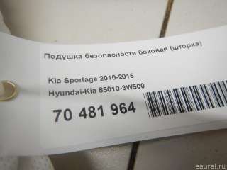 Подушка безопасности боковая (шторка) Kia Sportage 2 2011г. 850103W500 - Фото 5