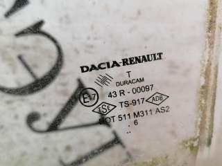Стекло двери передней левой Dacia Logan 1 2009г.  - Фото 5