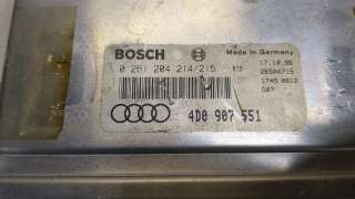 Блок управления двигателем Audi A4 B5 1996г. 4D0907551 - Фото 2