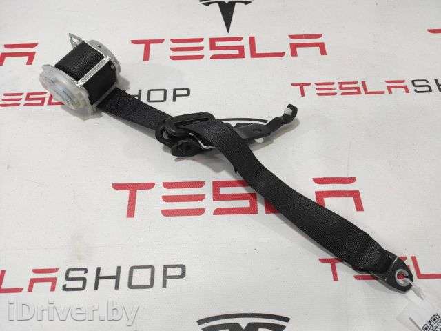 ремень безопасности задний правый нижний Tesla model S 2015г. 1023136-00-C,1022115-00-B - Фото 1