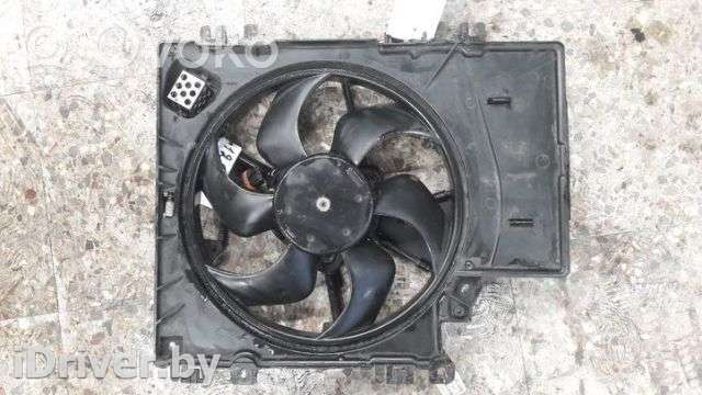 Вентилятор радиатора Nissan Micra K12 2003г. 21481ax610 , artDDM12543 - Фото 1