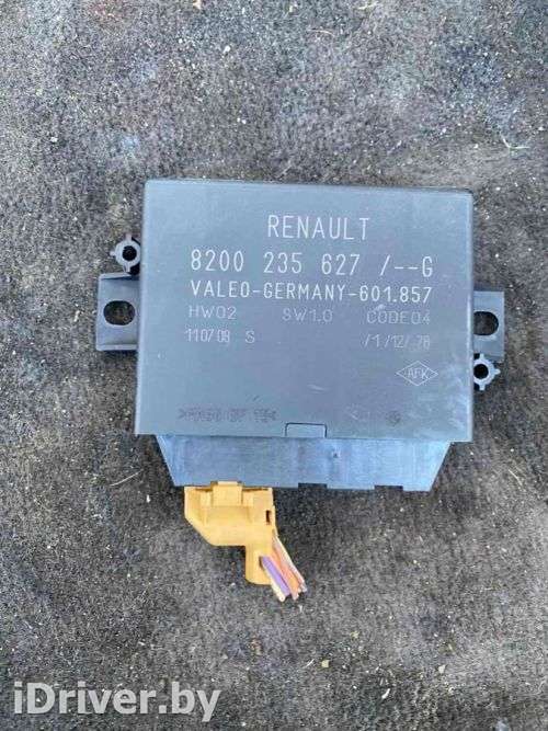 Блок управления парктрониками Renault Scenic 2 2008г.  - Фото 1