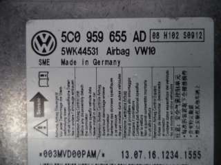 Блок управления подушек безопасности Volkswagen Jetta 6 2014г. 5C0959655AD - Фото 2