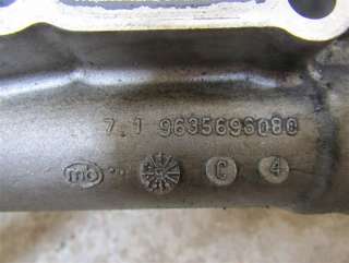 Корпус термостата Peugeot 607 2008г. 9635696080 - Фото 4