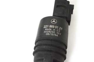 Насос (моторчик) омывателя стекла Mercedes S W221 2013г. A2218690121 , art485693 - Фото 5