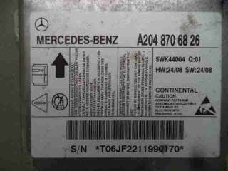 Блок управления подушек безопасности Mercedes C W204 2010г. 2048706826 A2048706826 - Фото 4