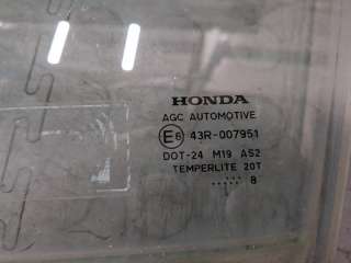 Стекло двери Honda Civic 8 restailing 2008г. 73350SMGE00 - Фото 2