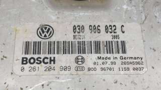 Блок управления двигателем Volkswagen Lupo 2001г. 030906032C,0261204909 - Фото 3