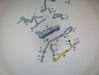 Трубка охлаждающей жидкости металлическая Volkswagen Passat B7 2012г. 5N0121065 - Фото 2