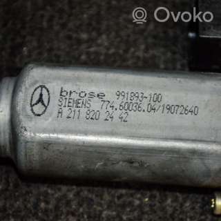 Моторчик стеклоподъемника Mercedes E W211 2007г. a2118202442 , artGTV3379 - Фото 4