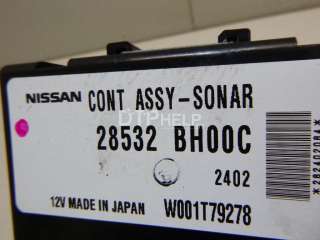 Блок управления парктроником Nissan Note E11 2007г. 28532BH00C - Фото 2