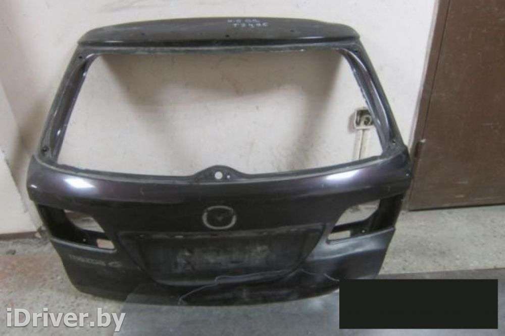Дверь багажника Mazda 6 1 2002г.   - Фото 1