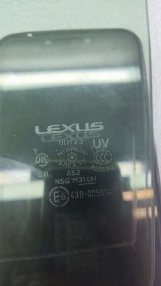 Стекло двери Lexus IS 2 2007г. 6811453140 - Фото 5