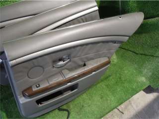 Обшивка двери задней правой BMW 7 E65/E66 2004г.  - Фото 2