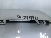 Накладка решетки бампера BMW X6 F16 2014г. 51117343260 - Фото 5