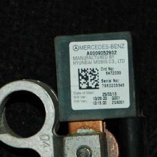 Клемма аккумулятора минус Mercedes CLS C218 2011г. A0009052902 , art120255 - Фото 3