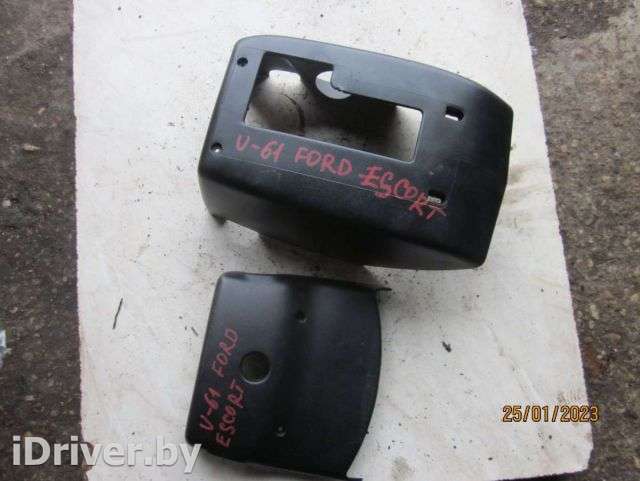 Кожух (защита) рулевого механизма Ford Escort 5 1992г.  - Фото 1