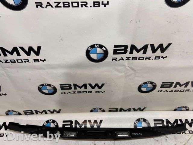 Подсветка номера BMW 7 E65/E66 2008г.  - Фото 1