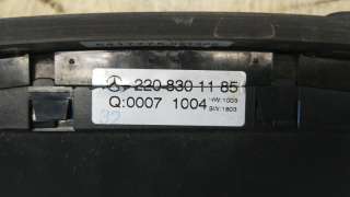 Блок управления печки/климат-контроля Mercedes S W220 2004г. A2208301185 - Фото 3
