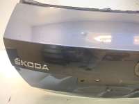 крышка багажника Skoda Rapid 2013г. 5JA827023A - Фото 2