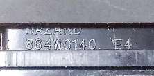 Кнопка аварийной сигнализации Hyundai Sonata (EF) 2001г. 864W0140 - Фото 4