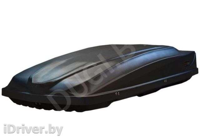 Багажник на крышу Автобокс (480л) FirstBag 480LT J480.006 (195x85x40 см) цвет Luxgen U6 2012г.  - Фото 1