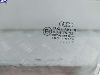 Стекло двери задней правой Audi A4 B6 2002г. AS2 - Фото 2