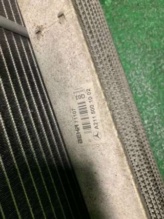 Радиатор основной Mercedes E W211 2004г. 2115000593,1137328109,2115001002 - Фото 8