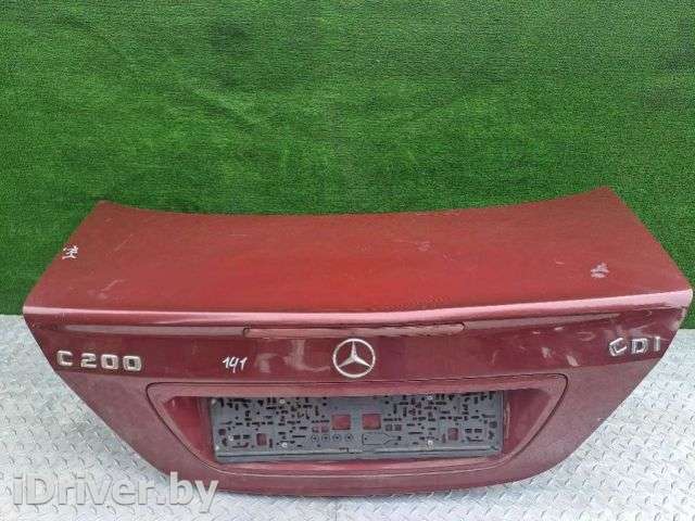 Крышка багажника (дверь 3-5) Mercedes C W203 2002г.  - Фото 1