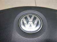 Подушка безопасности в рулевое колесо Volkswagen Touareg 1 2003г.  - Фото 3