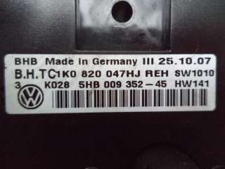 Переключатель отопителя Volkswagen Passat B6 2008г. 1K0820047HJ - Фото 4