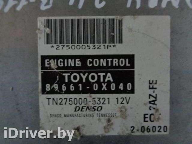Блок управления ДВС Toyota Camry XV30 2002г. 896610X040  - Фото 3