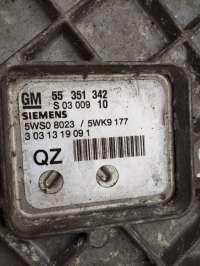 Блок управления двигателем Opel Vectra C 2004г. 55351342,S0300910 - Фото 2