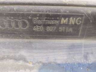 бампер Audi A8 D3 (S8) 2002г. 4E0807303DGRU, 4E0807511A, 6 Б - Фото 9