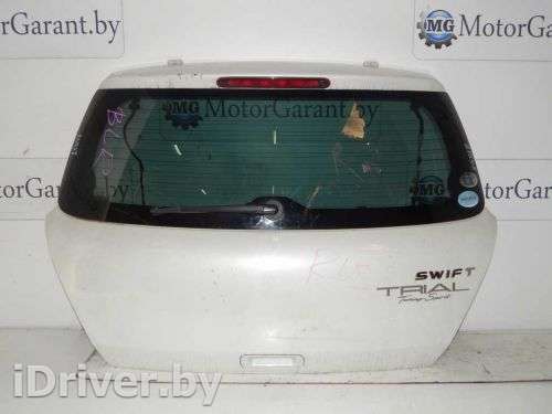 Крышка багажника (дверь 3-5) Suzuki Swift 3 2005г.  - Фото 1