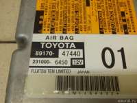 Блок управления AIR BAG Toyota Prius 2 2010г. 8917047440 - Фото 4