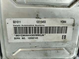 Блок управления двигателем Opel Zafira A 2003г. G01011,12210453YCMA,12202143EB - Фото 3