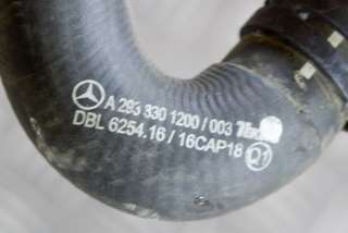 Патрубок радиатора Mercedes EQC n293 2020г. A2938301200, A2938301301 , art5784261 - Фото 5