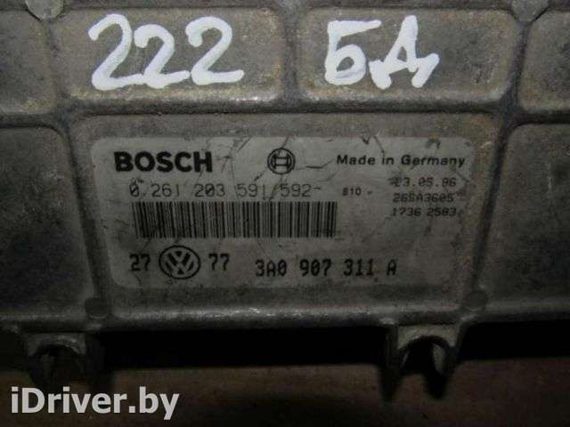 Блок управления двигателем Volkswagen Passat B3 1992г.  - Фото 1