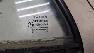 Форточка Toyota Avensis 2 2004г. 6812405070 - Фото 2