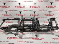 Накладка декоративная центральной консоли Tesla model X 2017г. 1009476-00-E,1003326-00-K,1053035-00-B,1053041-00-B - Фото 5