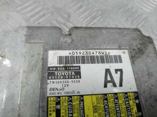 Блок управления подушек безопасности Toyota Venza 2013г. 891700T030 - Фото 3