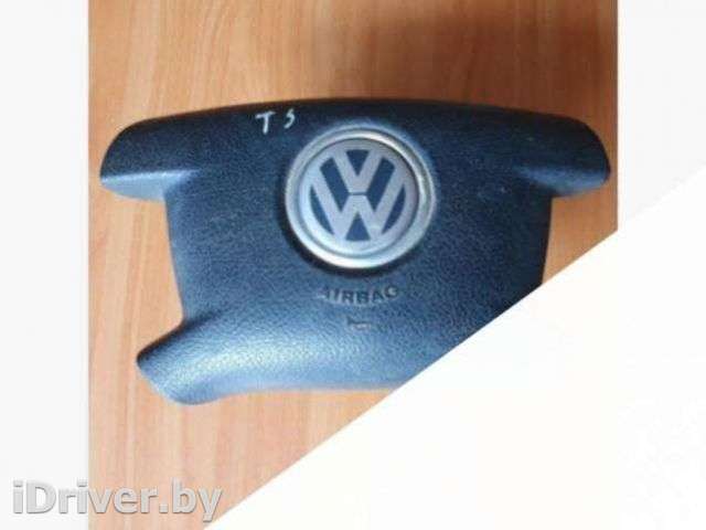 Подушка безопасности водителя Volkswagen Transporter T5 2004г. 7H0880201H - Фото 1