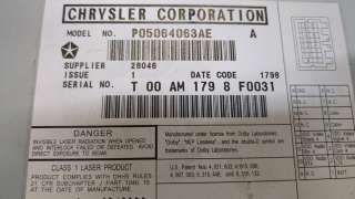 CD-чейнджер Chrysler Voyager 5 2009г. p05064063ae - Фото 3