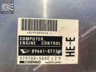 блок управления двигателем Daihatsu Charade 1996г. HEE8966187736 - Фото 2