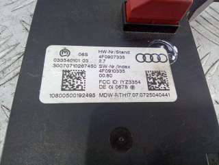 Блок управления бесключевым доступом Audi A6 Allroad C6 2007г. 4F0910335 - Фото 2