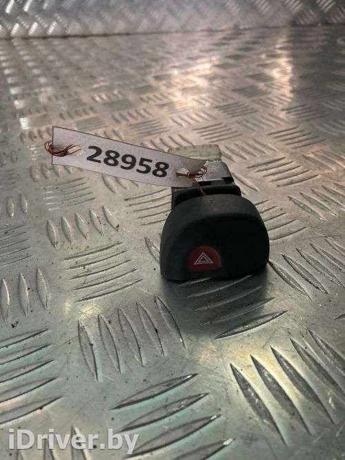 430165 Кнопка аварийной сигнализации к Renault Megane 1 Арт 28958 - Фото 1