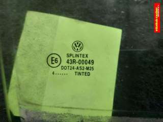Стекло двери задней правой Volkswagen Golf 4 2004г. DOT24AS2M25 - Фото 2